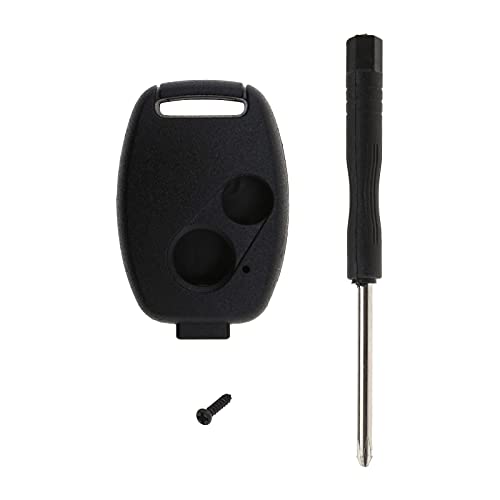 Porta-chaves sem fios EMSEA Preto (Compatível com Honda Jazz) EMSea - Segurança e proteção para veículos - sem fios, compatível Honda Jazz, 2 botões, ABS durável