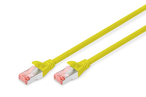 Cabo de Rede DIGITUS (RJ45 - 5 m - Amarelo) Digitus - Cabos de rede - rj45, 5 m, AWG 27