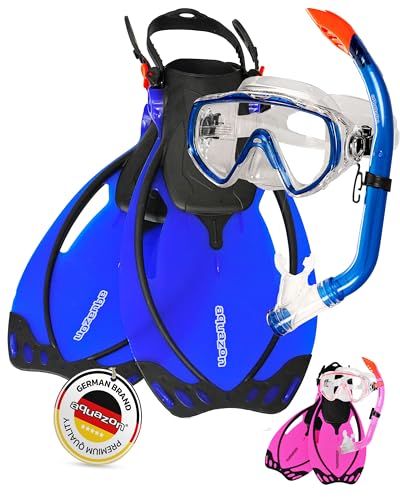 Conjunto de Natação Aquazone Miami (Recondicionado Como Novo) AQUAZON - Conjuntos de equipamento de mergulho e snorkeling - conjunto, natação, aquazone miami, recondicionado