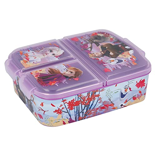 Lancheira Infantil MULTIPACK 3 Compartimentos Frozen Stor - Lancheiras e sacos - lancheira infantil, multipack, 3 compartimentos, frozen