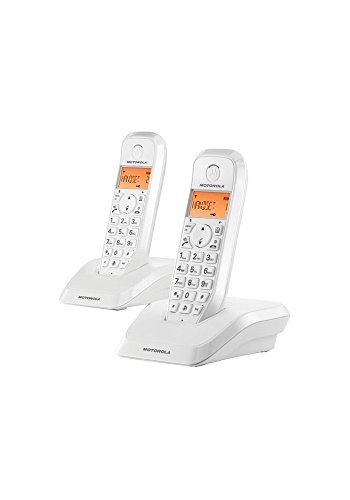 Telefone Motorola T92 Duo Preto, Branco (Telefone Sem Fios) Motorola - Telefonia - duo, secretária, preto, branco, sem fios