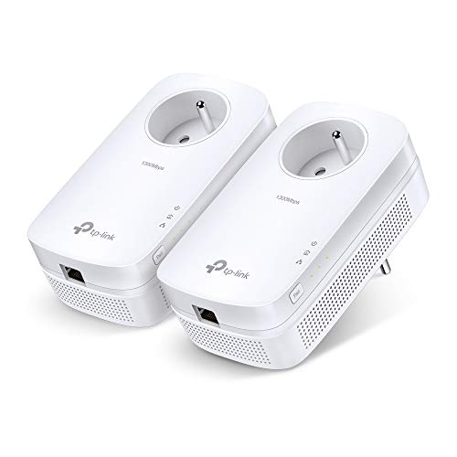 Powerline TP-LINK TL-PA8015P Kit (AV1000) TP-Link - Adaptadores power over ethernet - av1000, 1200 mbps, 300m, ethernet lan