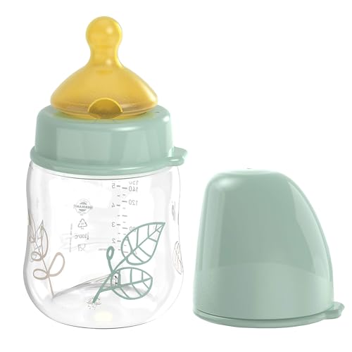 Garrafa Térmica CHERRY GREEN 150ml Azul Turquesa nip - Biberões - 150ml, fácil de limpar, azul turquesa