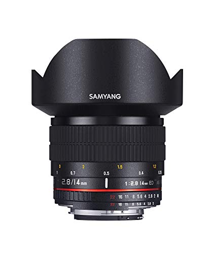 Objetiva Samyang 14mm F2.8 ED AS IF UMC para Nikon Samyang - Lentes de câmera - ultra-larga, 14mm, f2.8, nikon