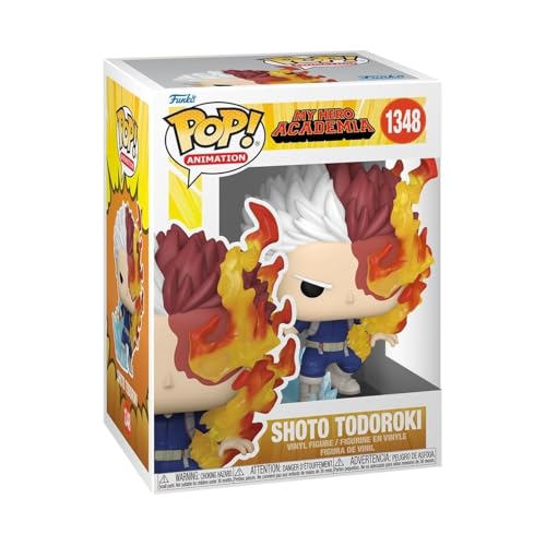 Figura FUNKO POP! Animation: My Hero Academia - Shoto Todoroki Funko - Brinquedos - My Hero Academia, shoto todoroki, pvc, 9 cm