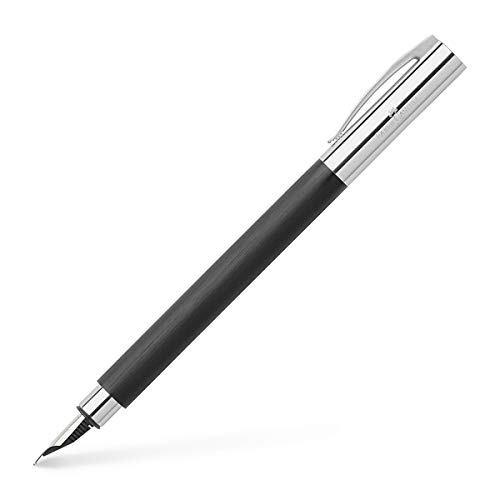 Caneta de Tinta Permanente FABER-CASTELL Amition Preto Faber-Castell - Canetas - caneta, tinta permanente, faber-castell, amition, preto