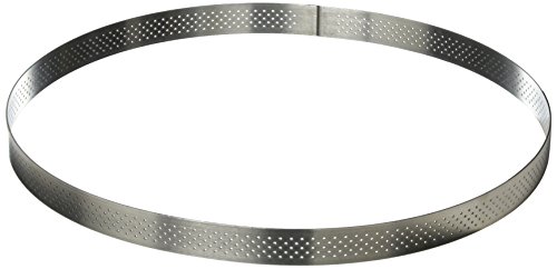De Buyer Industries 309910 Acessório de cozinha DE BUYER - Formas de torta e quiche - inox, 22 cm, 200 g
