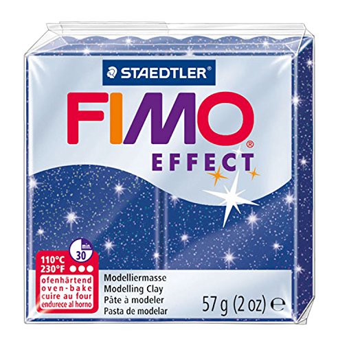 Pasta de Modelar FIMO EFFECT Azul (57 g) FIMO - Materiais de cerâmica e escultura - moldes, secagem baixa temperatura, envernizável