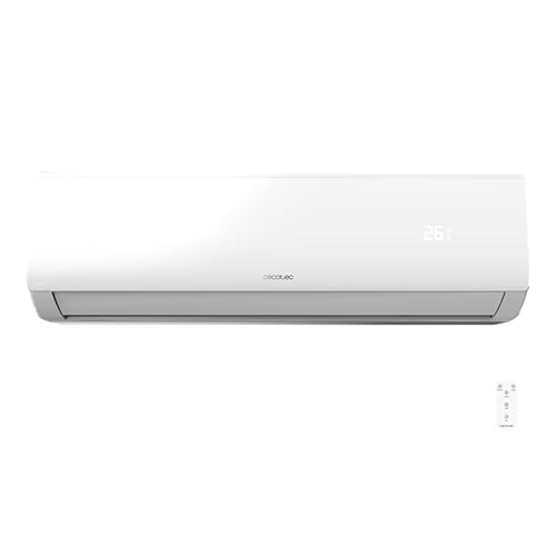 Aire Acondicionado Cecotec AirClima 24000 SmartFresh | 24 m³/s | B (Calefacción y ventilación) Cecotec - Transformadores de voltagem e reguladores - 24.000 BTU, 6.000 cal, 2400 w, 2,4 kWh, filtro