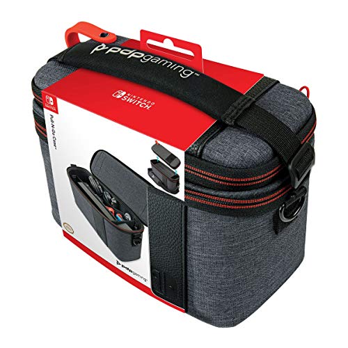 Bolsa de Transporte Nintendo Switch PDP NINTENDO SWITCH PDP - Acessórios para console de jogo portátil - transporte, policarbonato, preto, vermelho