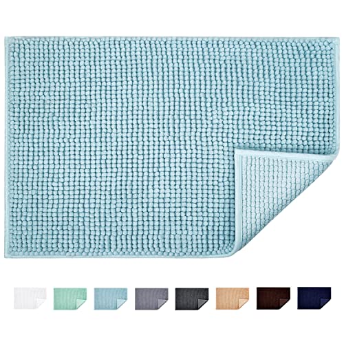 Tapete de Banho JARITTO Azul (Microfibra - 50x80cm) JARITTO - Tapetes de banho - microfibra, chénille, 50x80cm