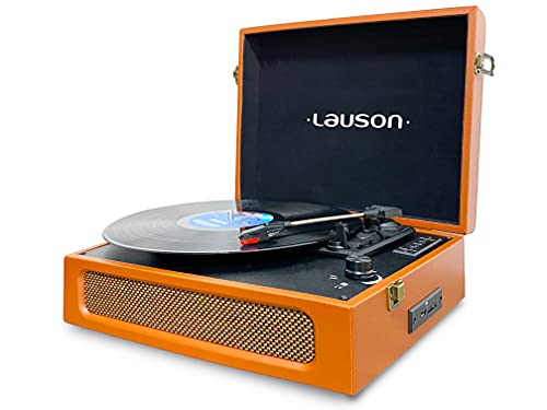 Gira-Discos LAUSON CL615 (Automático - Velocidade: 33 1/3 - 45 - 78) Lauson - Áudio - 33 1/3, 45, '78, bluetooth, usb, mp3