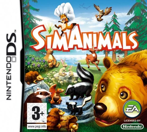 Jogo de Tabuleiro NDS Sims Animals (Idade Mínima Recomendada: 6 anos) Electronic Arts - Software de jogos de vídeo - estratégia, aventura, animais, nintendo ds