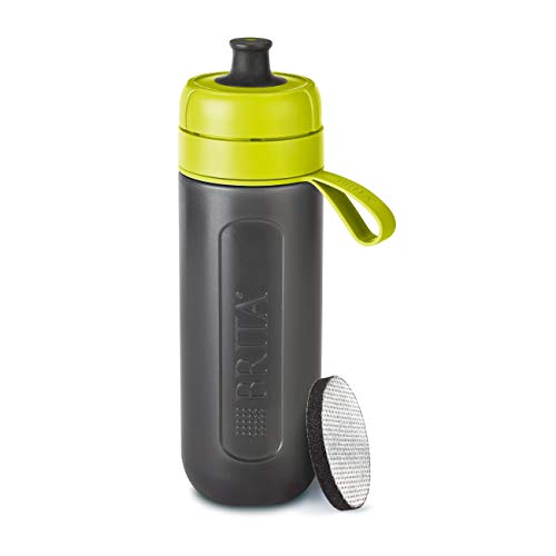 Garrafa de Água BRITA Fill&Go Active Verde BRITA - Garrafas de água - preto, plástico, 600 ml, livre de bpa