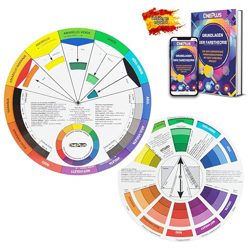 Kit de Artesanato ONE PLUS 2 Peças - Rolo de Cores ONE+PLUS - Maquiagem de fantasia e palco - 2 peças, cores, rola de cores, transparente