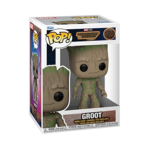 Figura FUNKO Pop! Marvel: Guardians of the Galaxy 3- Groot Funko - Bonecas - figura, vinil pop, 9cm, guardians of the galaxy