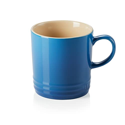 Caneca com Alça Le Creuset 94100400000100 - 9.5cm - Preto Le Creuset - Canecas - cerâmica, 350 ml, preto, 9.5 cm