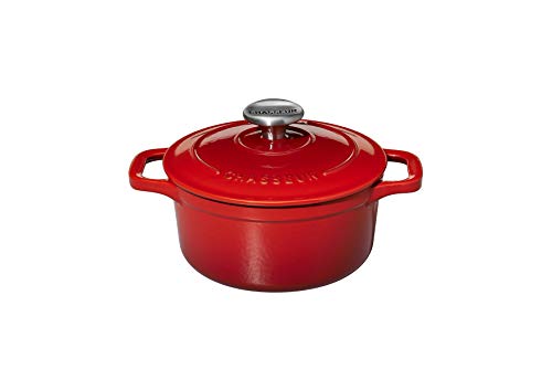 Caçador de Ferro Fundido Vermelho Redondo 16Cm CHASSEUR Chasseur - Utensílios de cozinha - vermelho, redondo, 16cm