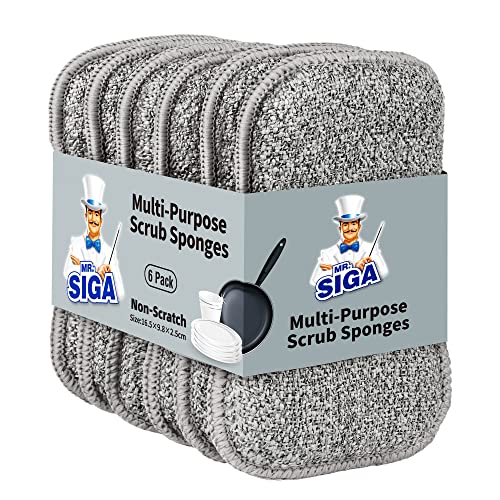 Esponjas e Escovas de Limpeza MR. SIGA 2 em 1 Ningbo Shijia Cleaning Tools Co., Ltd. - Esponjas e esfregões - esponja, escova, limpeza