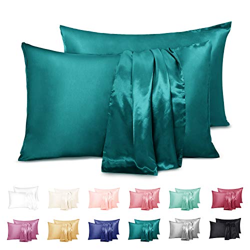 Capa para Almofada DUERER Satin Standard Verde Duerer - Fronhas e almofadas - satin, standard, verde