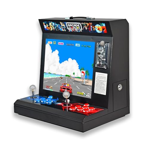 Máquina Recreativa ARCADE 3D (9800 Jogos) Unicview - Jogos - 9800 jogos, 17 monitor, joystick, botões de jogo