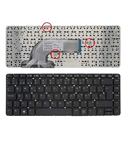 Teclado HP ProBook (USB - Idioma Espanhol) Portatilmovil - - Teclados de substituição para laptop - usb, espanhol, preto
