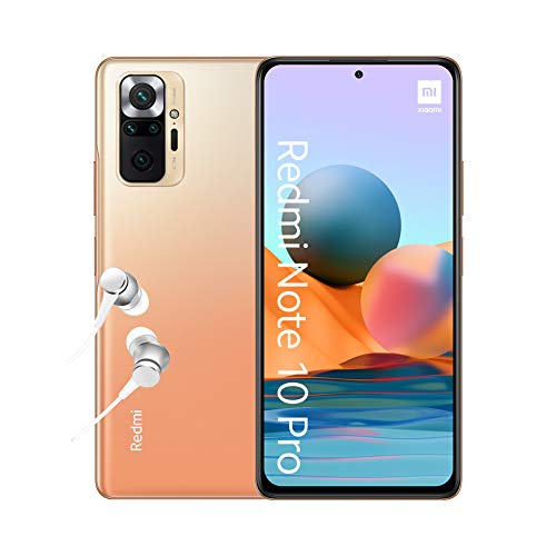 Smartphone XIAOMI Redmi Note 10 Pro (6.67'' - 6 GB - 64 GB - Bronze) Xiaomi - Telemóveis - smartphone, xiaomi, redmi note 10 pro, 6.67 polegadas, 6 GB RAM, 64 GB armazenamento, bronze