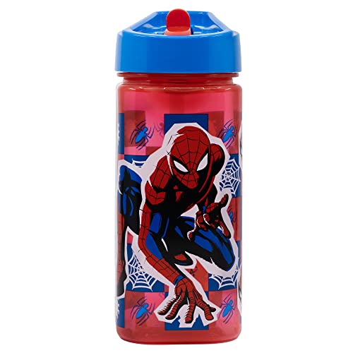 Garrafa Térmica SPIDERMAN Quadrado (0.51 L) Spider-Man - Porta-alimentos e bebidas - 0.51 l, antigotejamento, Spiderman, plástico