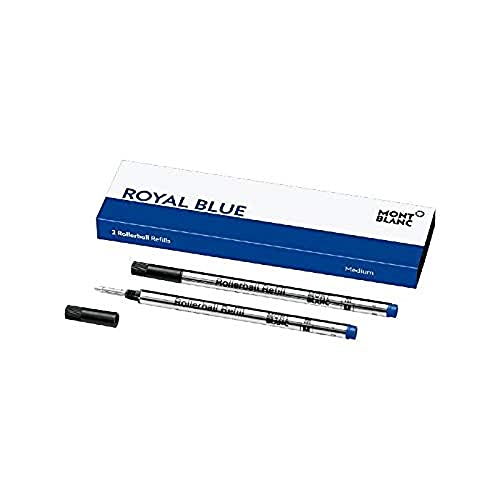 Montblanc Rollerball Medium Royal Blue Refill 2ud Montblanc - Tinta e recargas de caneta - montblanc, rollerball, medium, royal blue, refill