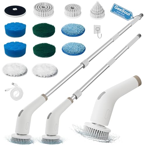 Escova Elétrica de Limpeza GEE SOUL 13 em 1 Geesoul-ca - Aspiradores de pó e a vapor - 13 em 1, material ABS, ecológico, substituível