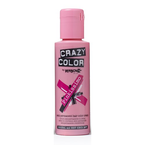 Coloração Permanente RENBOW Crazy Color 42 Pinkissimo (1 Un) Renbow - Coloração de cabelo - coloração permanente, pinkissimo