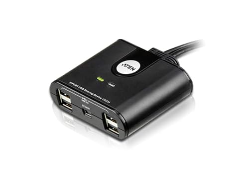 Adaptador ATEN (KVM - VGA, USB A e USB B - 3 m) ATEN - Concentradores usb e firewire - usb 2.0, vga, 3 m, plug & play