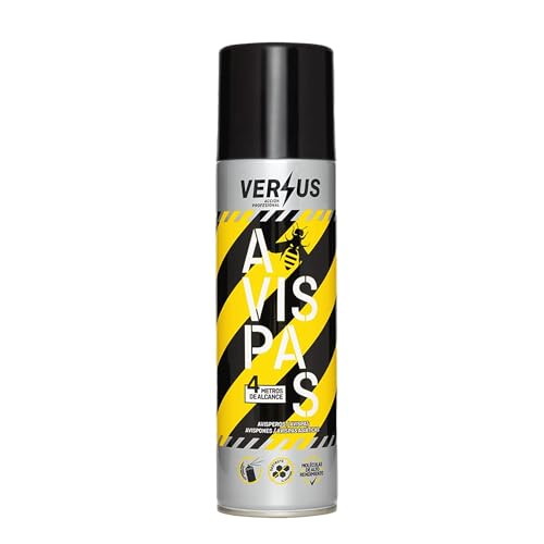 Spray Insecticida Versus Avispas 500ml (Recondicionado Sinais de Uso) QUIMUNSA - Pesticidas - 500ml, insetos, interior, exterior