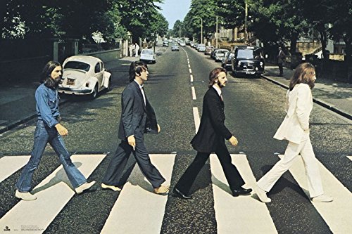 Poster THE BEATLES Abbey Road (61 x 91.5 cm) Grupo Erik Editores - Pósteres, impressões e arte visual - 61 x 91.5 cm, high-quality paper, 150 gr, original