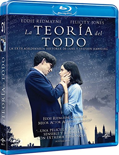 Blu-Ray La Teoria Del Todo (Edição em Espanhol) UNIVERSAL - Dvds e vídeos - blu-ray, espanhol, astrofísico, doença degenerativa