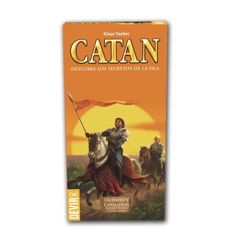 Expansão de jogo de tabuleiro ASMODEE Catan (8 anos) Devir - Jogos - expansão, jogo tabuleiro, catan, 8 anos