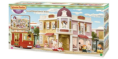 Boneca SYLVANIAN FAMILIES Grand Department Store SYLVANIAN FAMILIES - Conjuntos de brinquedos - loja, elevador, portal giratório, divisões