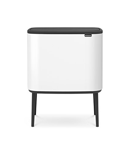 Caixa de Lixo BRABANTIA 313547 (Branco - 33.5 x 38.5 x 61 cm) Brabantia - Lixeiras e cestos de lixo - branco, 33.5 x 38.5 x 61 cm
