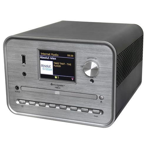 Rádio SOUNDMASTER ICD1050SW (Preto - Digital - FM/DAB+/Bluetooth) Soundmaster - Áudio - digital, fm, dab+, bluetooth