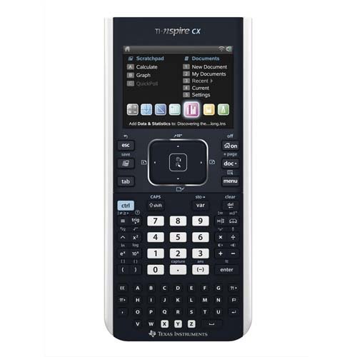 Calculadora Gráfica TEXAS INSTRUMENTS Ti-nspire Cx (Até 10 algarismos) Texas Instruments - Calculadoras - calculadora gráfica, até 10 algarismos, ecrã cores dinâmicas, software gratuito