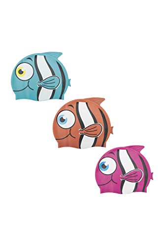 Touca DISFRAZZES Touca Fantasia (Tam: 3 a 5 anos) Bestway - Surfe - silicone, conforto, segurança, proteção olhos
