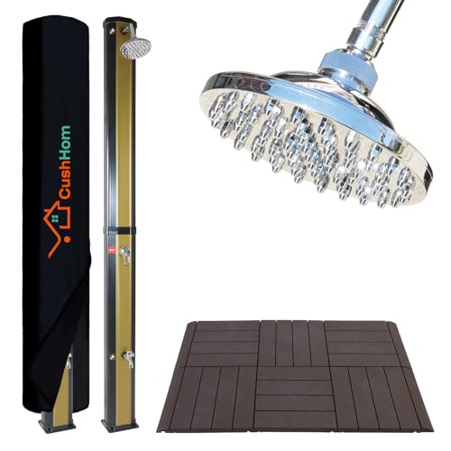 Chuveiro Solar com Base Plastica 40L CCLIFE CCLIFE - Móveis de exterior - solar, base plástica, 40l