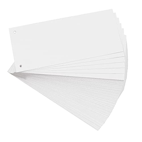 Exacompta 13305B separador para livros e periódicos Branco (Livros e periódicos) EXACOMPTA - Separadores de índice - livros, periódicos, branco, cartão