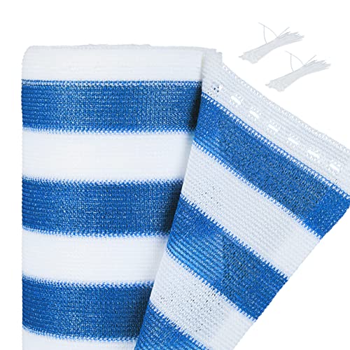 Cobertura de jardim Relaxdays | Azul, Branco Relaxdays - Móveis de exterior - cobertura, jardim, azul, branco