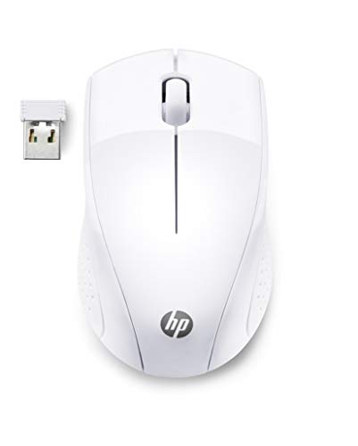 Rato HP 220 (Wireless - Casual - 1000 dpi - Branco) HP - Ratos e trackballs - wireless, casual, 1000 dpi, branco