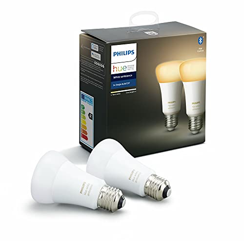 Kit 2 Lâmpadas Inteligentes PHILIPS Hue (E27 - Branco Frio Quente) Philips - Lâmpadas - inteligente, e27, branco frio quente, 2700 K