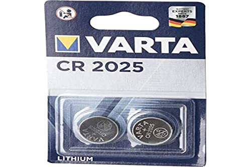 Pilhas Não Recarregáveis VARTA Alcalino Cr2025 (2 Unidades) Varta - Baterias de uso geral - alcalino, litio, 3V, CR2025