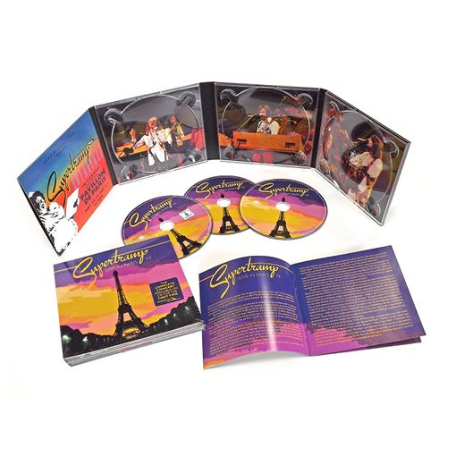 Supertramp - Live In Paris 2CD + DVD (Edição em Espanhol) MÚSICA - Dvds e vídeos - supertramp, live in paris, 2cd, dvd, edição em espanhol