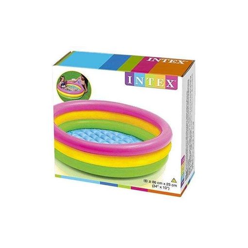 Piscina Insuflável para Bebé INTEX 56626 INTEX - Piscinas - 86x25 cm, 68 litros, vinil, kit de reparação
