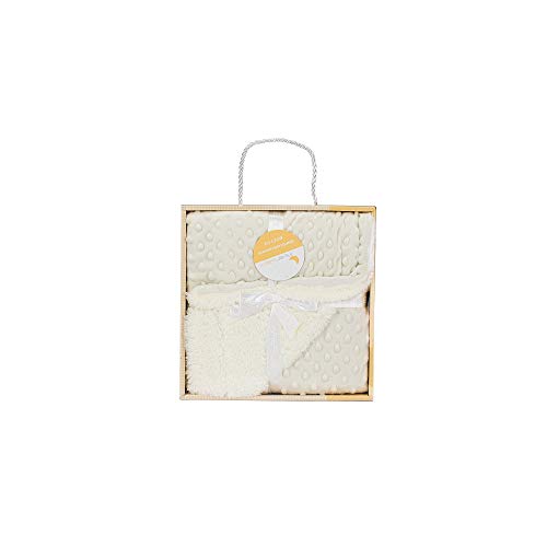 Manta INTERBABY (Bege - Algodão - 90 x 100 cm) Interbaby - Cobertores - microfibra, 90x100 cm, multiusos, bege